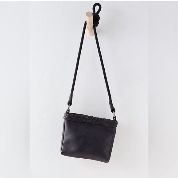 NWT  Free People woven leather
Bind embellished square crossbody bag $98 - Picture 8 of 12
